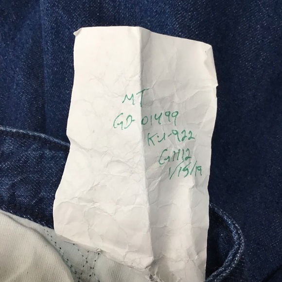 GRLFRND Charlotte High Rise Pleat Front Trouser Style Sample Jeans. - Picture 11 of 11